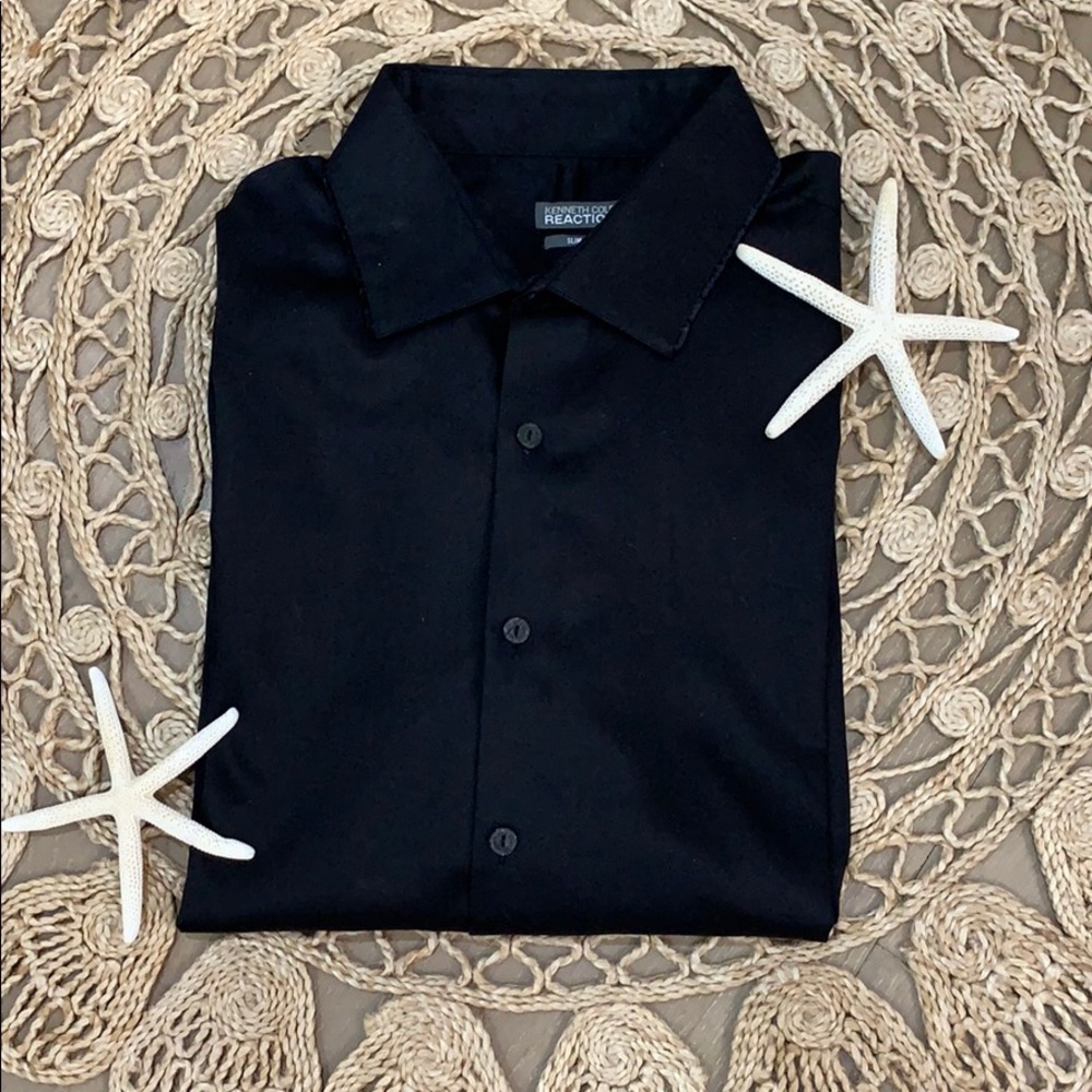 Black Kenneth Cole reaction shirt